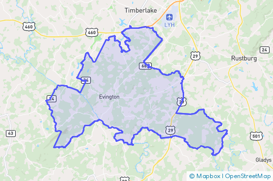 Service Area Map