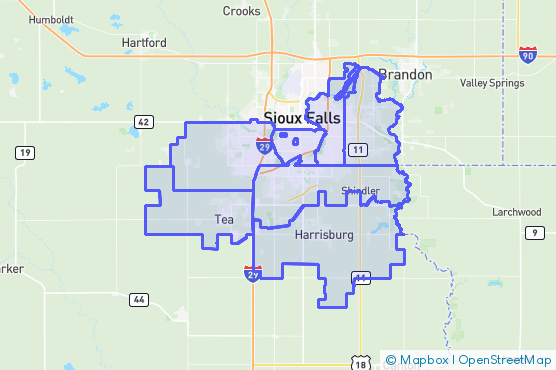 Service Area Map