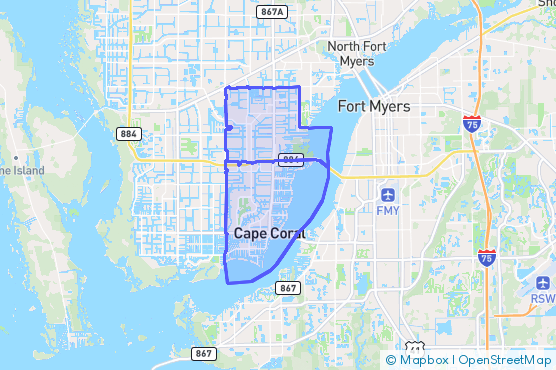 Service Area Map
