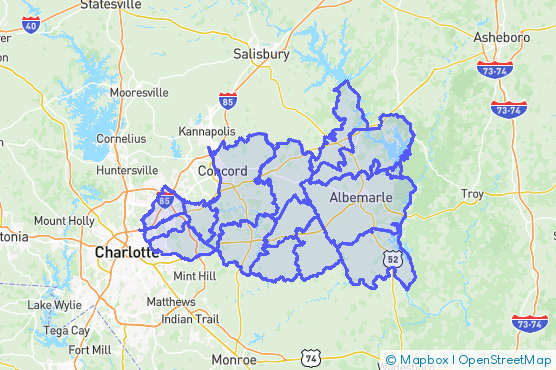 Service Area Map