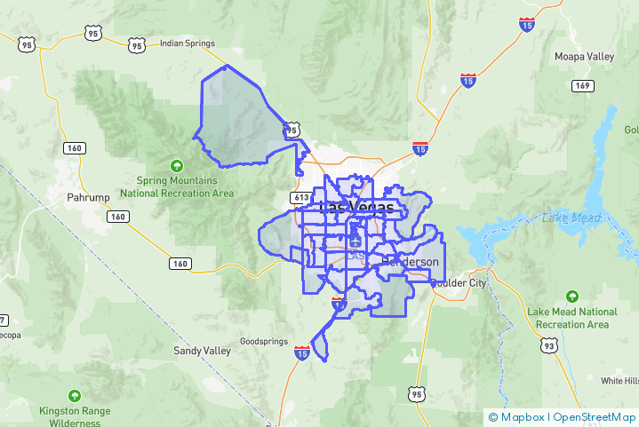Service Area Map