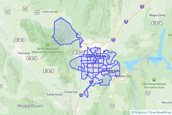 Service Area Map