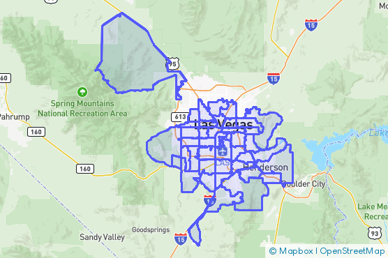 Service Area Map