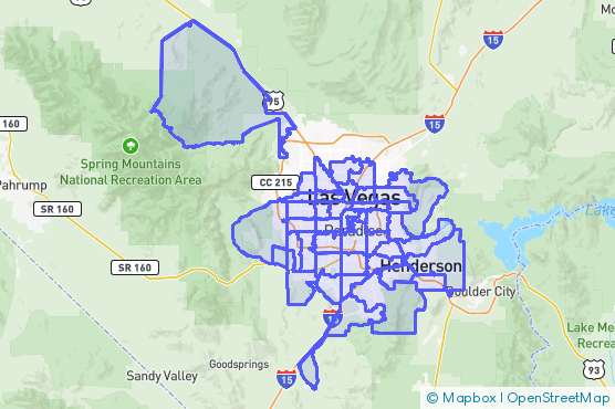 Service Area Map
