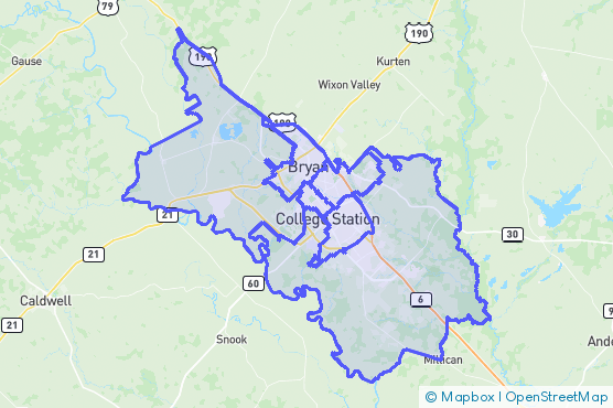 Service Area Map