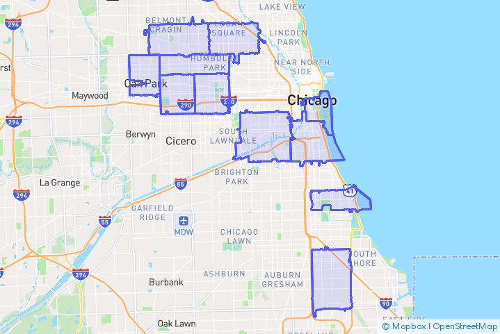 Service Area Map