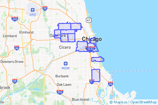 Service Area Map