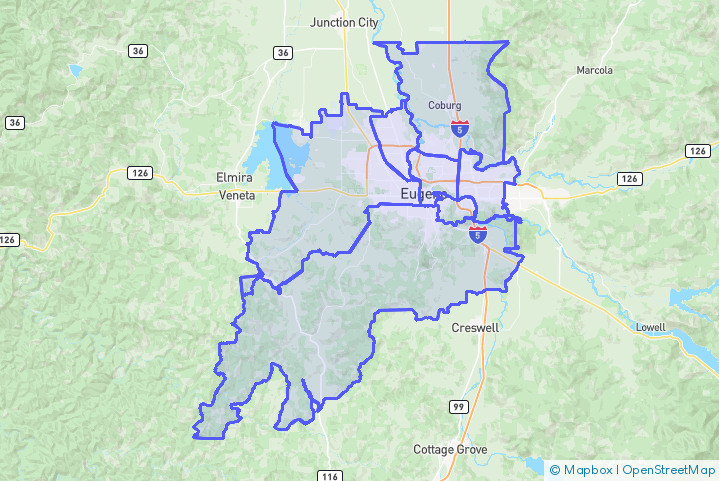 Service Area Map