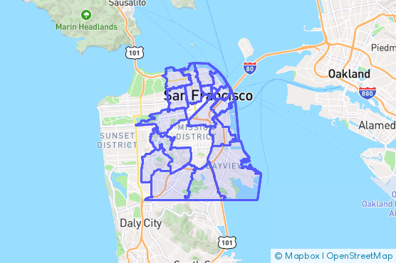 Service Area Map