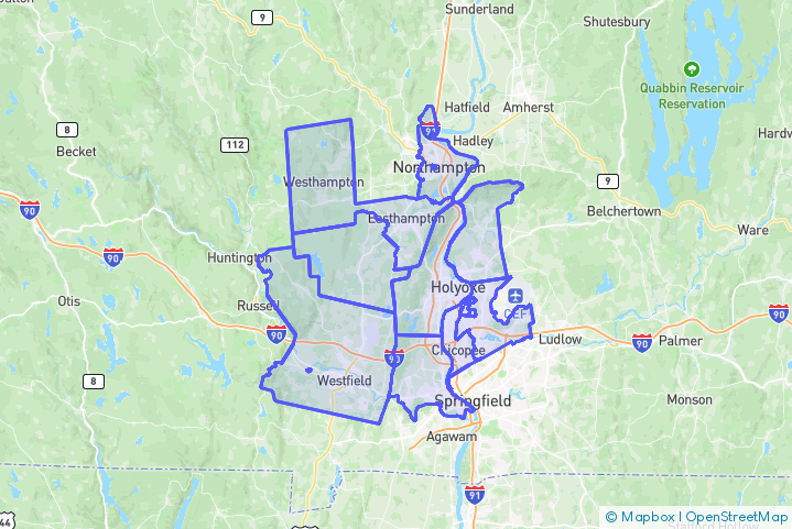 Service Area Map