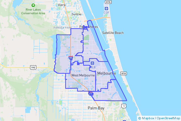 Service Area Map