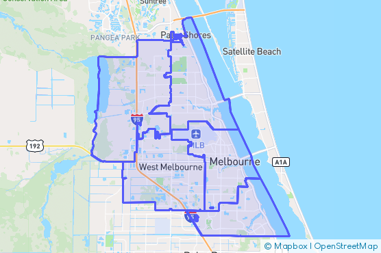 Service Area Map