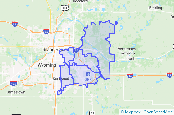 Service Area Map