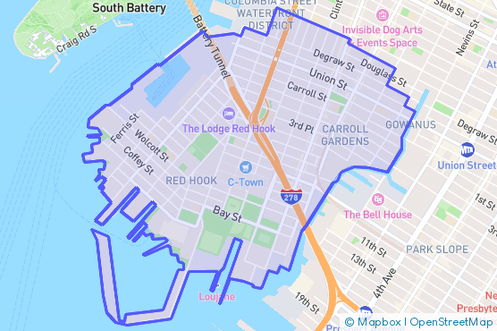 Service Area Map