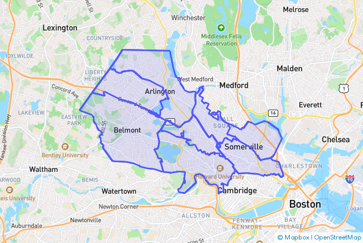Service Area Map