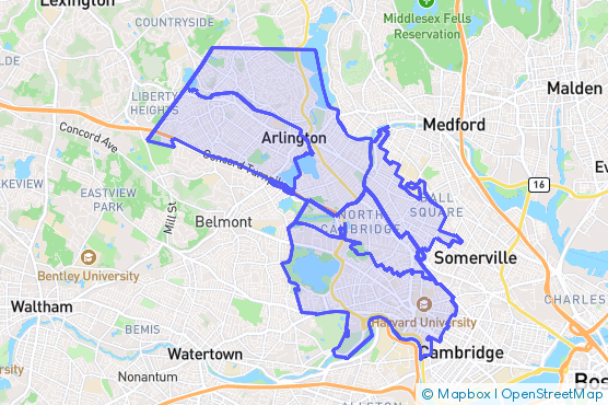 Service Area Map