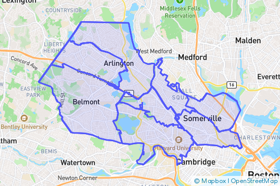 Service Area Map