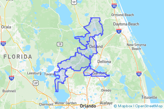 Service Area Map