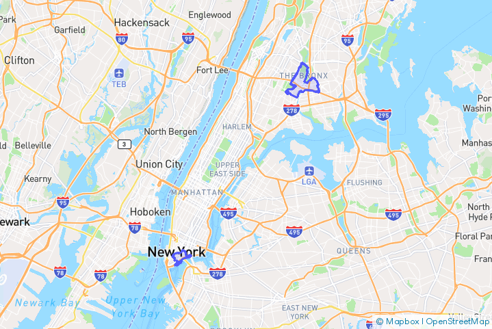 Service Area Map