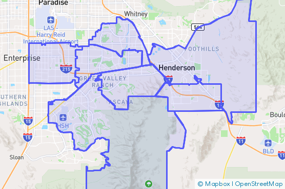 Service Area Map