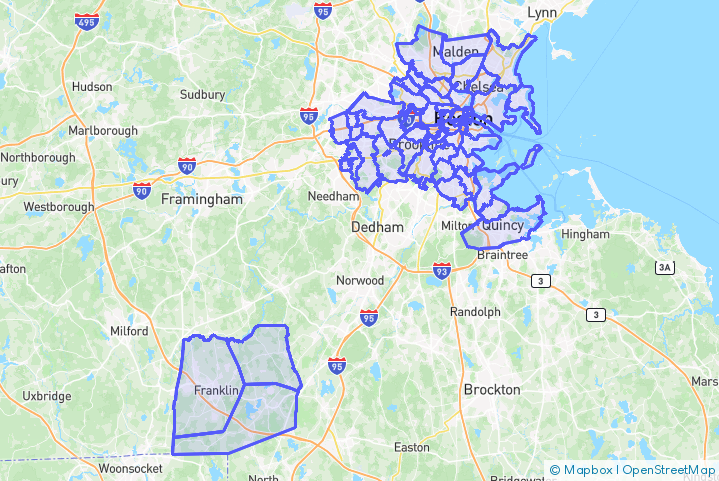 Service Area Map