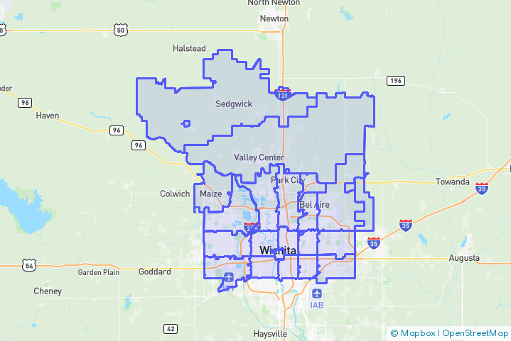 Service Area Map