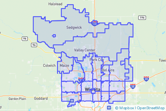 Service Area Map