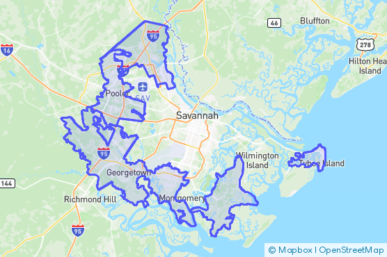 Service Area Map