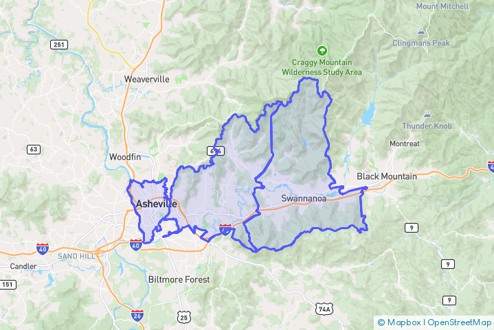 Service Area Map