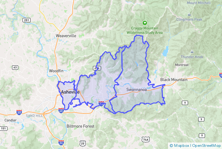Service Area Map