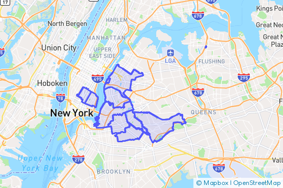 Service Area Map