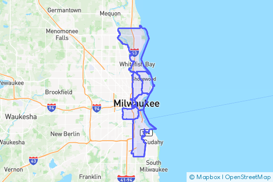 Service Area Map