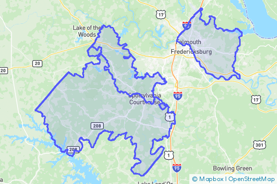 Service Area Map