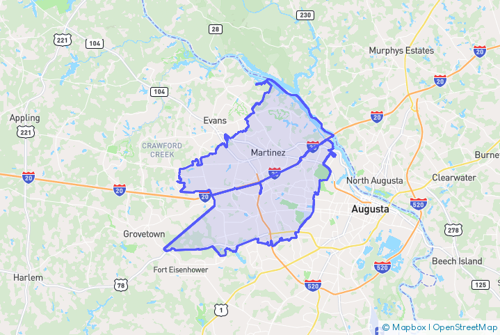 Service Area Map