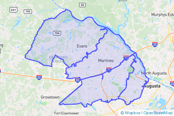 Service Area Map