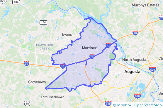 Service Area Map