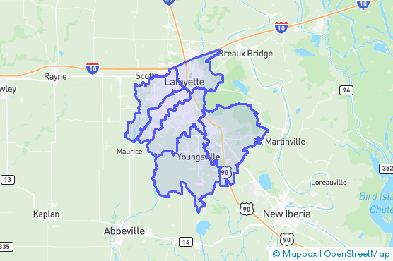 Service Area Map