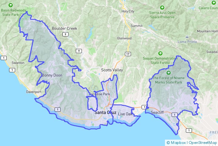 Service Area Map