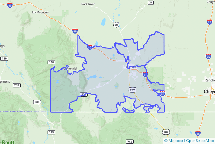 Service Area Map