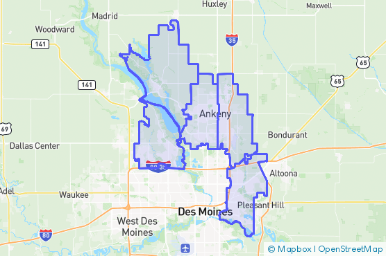 Service Area Map