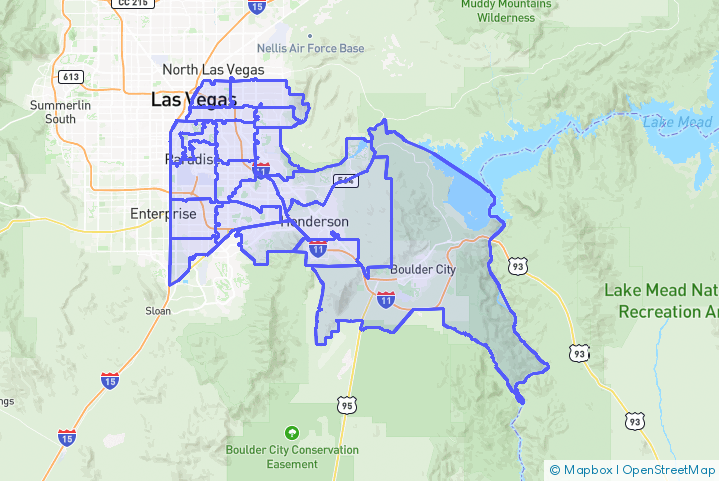 Service Area Map