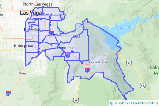 Service Area Map