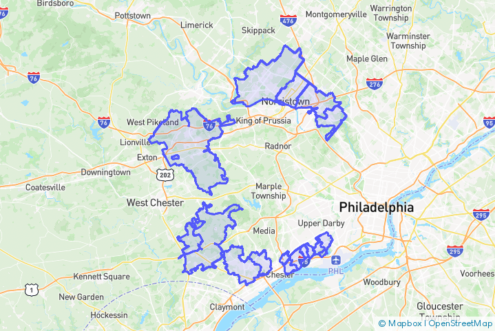Service Area Map