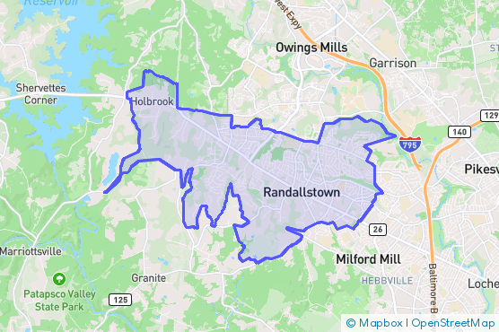 Service Area Map