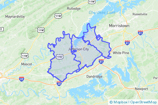 Service Area Map