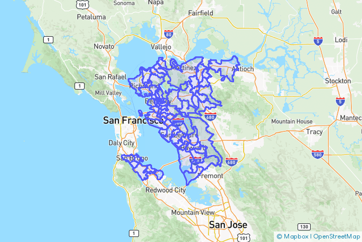 Service Area Map