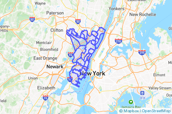 Service Area Map