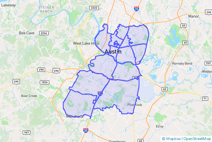 Service Area Map