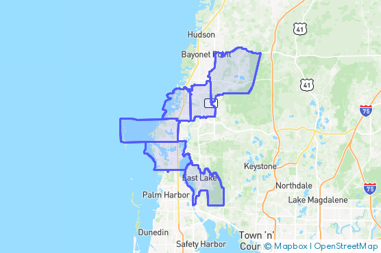 Service Area Map
