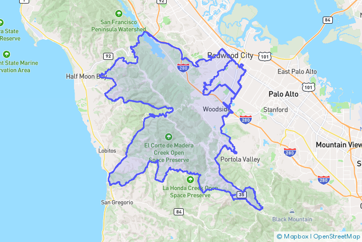 Service Area Map